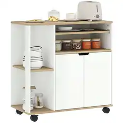 Netto Marken-Discount HOMCOM Küchenwagen MDF Angebot