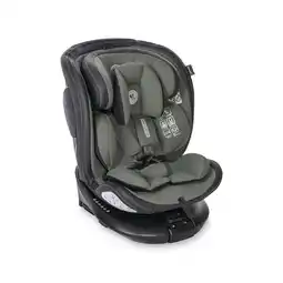 Netto Marken-Discount Lorelli Kindersitz Estate i-Size (40-150cm) Isofix, Stützbein, Sitz 360° drehbar grün Angebot