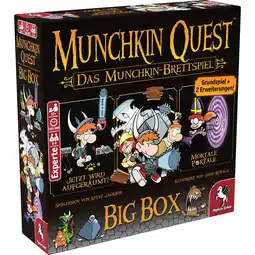 Netto Marken-Discount Pegasus Brettspiel Munchkin Quest Big Box Angebot