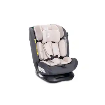 Netto Marken-Discount Lorelli Kindersitz Scorpius i-Size (40-150cm) verstellbar 5-Punkt-Gurt bis 36 kg beige grau Angebot