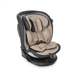 Netto Marken-Discount Lorelli Kindersitz Estate i-Size (40-150cm) Isofix, Stützbein, Sitz 360° drehbar beige Angebot