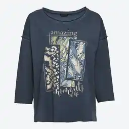 NKD Damen-Langarmshirt mit Oilwash-Veredelung Angebot