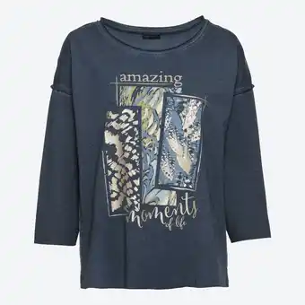 NKD Damen-Langarmshirt mit Oilwash-Veredelung Angebot