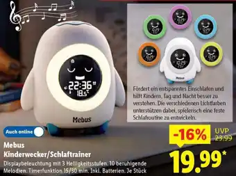 Lidl Mebus Kinderwecker/Schlaftrainer Angebot