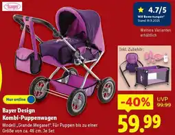 Lidl Bayer Design Kombi-Puppenwagen Angebot