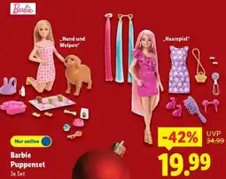 Lidl Barbie Puppenset Angebot