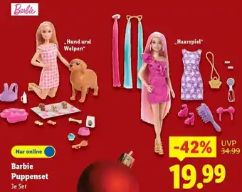 Lidl Barbie Puppenset Angebot