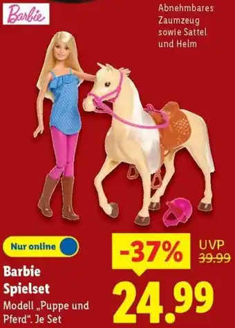 Lidl Barbie Spielset Angebot