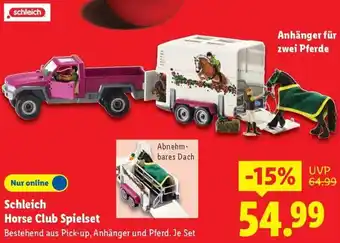 Lidl Schleich Horse Club Spielset Angebot