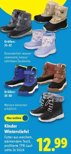 Lidl Kinder Winterstiefel Angebot