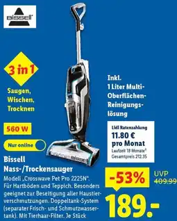 Lidl Bissell Nass-/Trockensauger Angebot