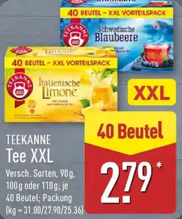 Aldi Nord TEEKANNE Tee XXL Angebot
