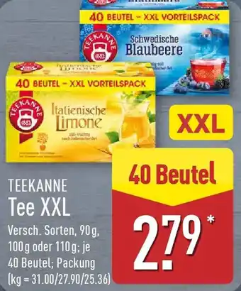 Aldi Nord TEEKANNE Tee XXL Angebot
