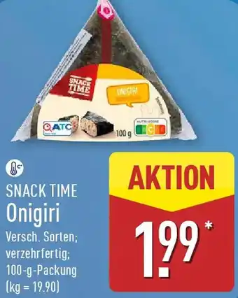 Aldi Nord SNACK TIME Onigiri Angebot