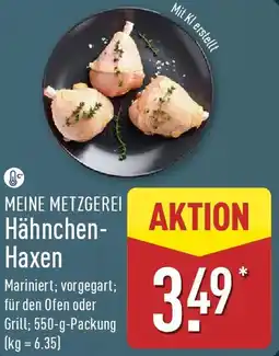 Aldi Nord MEINE METZGEREI Hähnchen Haxen Angebot