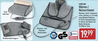 Aldi Nord AMBIANO Wärme-/ Heizsortiment Angebot
