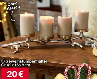 Woolworth Geweihstumpenhalter Angebot