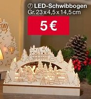 Woolworth LED-Schwibbogen Angebot