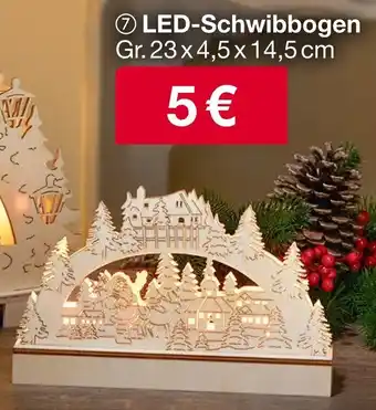 Woolworth LED-Schwibbogen Angebot