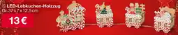 Woolworth LED-Lebkuchen-Holzzug Angebot