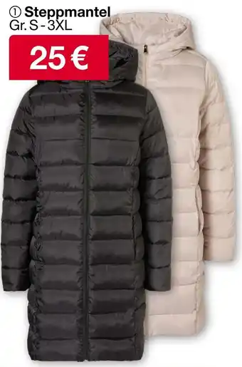 Woolworth Steppmantel Angebot