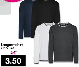 Woolworth Langarmshirt Angebot