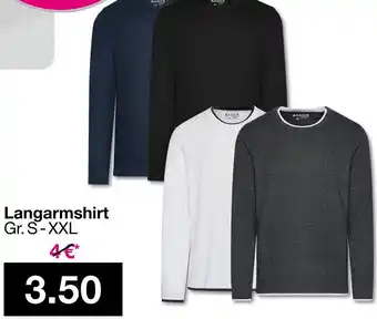 Woolworth Langarmshirt Angebot
