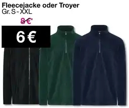Woolworth Fleecejacke oder Troyer Angebot