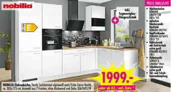 Möbel Boss NOBILIA Einbauküche Angebot