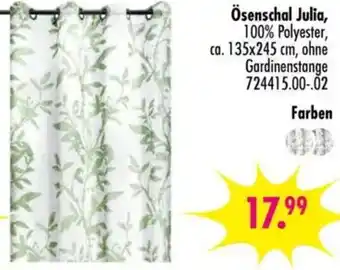 Möbel Boss Ösenschal Julia Angebot