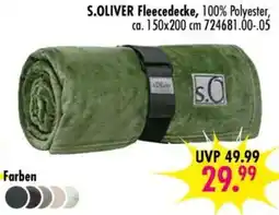 Möbel Boss S.OLIVER Fleecedecke Angebot