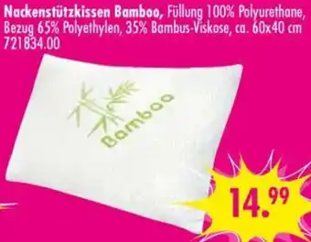 Möbel Boss Nackenstützkissen Bamboo Angebot