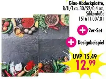 Möbel Boss Glas-Abdeckplatte Angebot