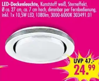 Möbel Boss LED-Deckenleuchte Angebot
