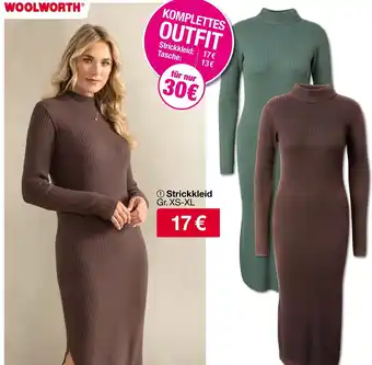Woolworth Strickkleid Angebot