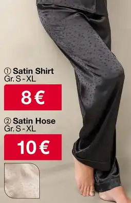 Woolworth Satin Hose Angebot