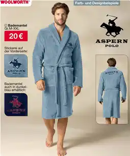Woolworth ASPERN POLO Bademantel Angebot