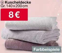 Woolworth Kuscheldecke Angebot