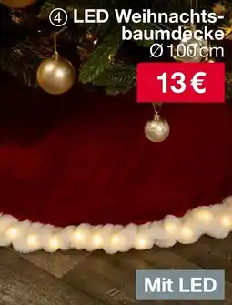 Woolworth LED Weihnachtsbaumdecke Angebot