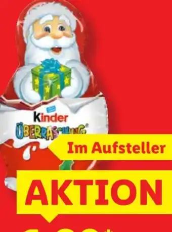 Lidl Ferrero Kinder Schokolade Weihnachtsmann Angebot
