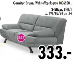Möbel Boss Garnitur Bruno, 2-Sitzer Angebot