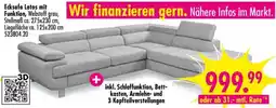 Möbel Boss Ecksofa Lotos mit Funktion Angebot