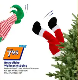 Action Bewegliche Weihnachtsbeine Angebot