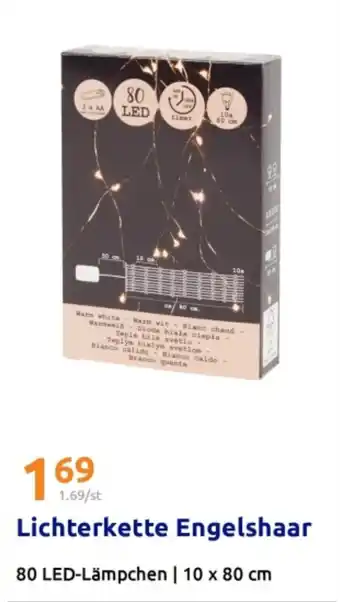 Action Lichterkette Engelshaar Angebot