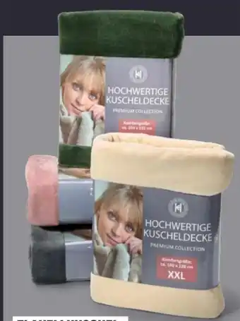 Handelshof Flanell-Kuscheldecke XXL Angebot