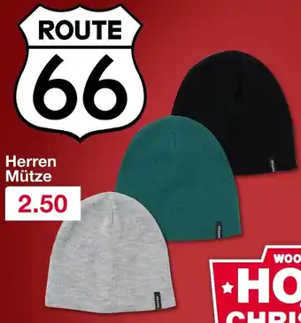 Woolworth ROUTE 66 Herren Mütze Angebot