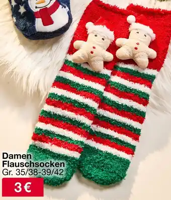 Woolworth Damen Flauschsocken Angebot