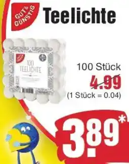 Edeka Gut & Günstig Teelichte Angebot