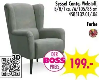 Möbel Boss Sessel Canto Angebot