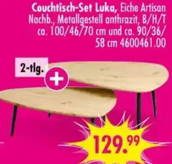 Möbel Boss Couchtisch-Set Luka Angebot